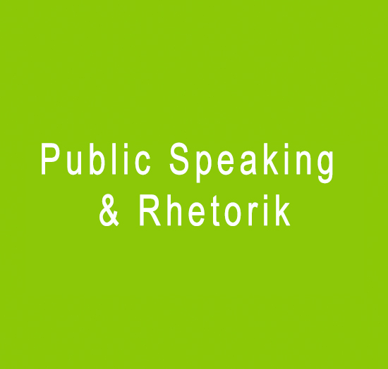 Public Speaking Rhetorik